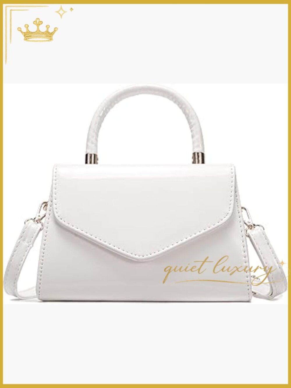 Mini Satchel Crossbody Bag PU Leather Shoulder Purse Handbag